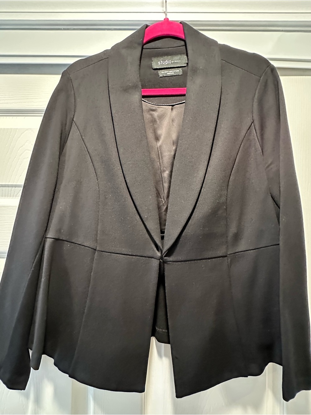 Studio by Torrid Black Shawl Collar Women's Blazer